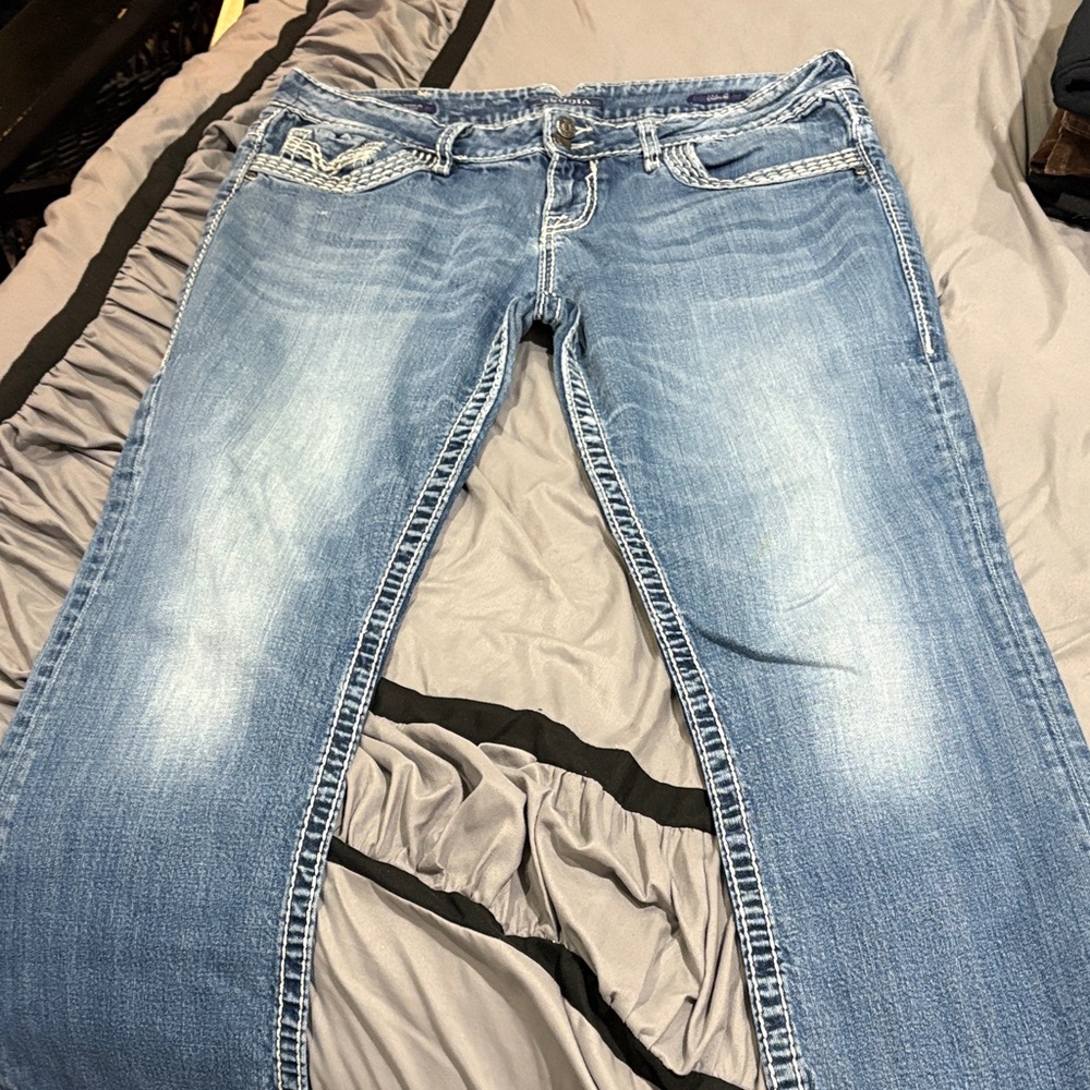 Vigoss Light Blue Straight Leg Jeans